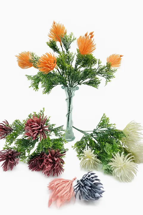 Ramo Decorativo Premium con Piñas – 30cm
