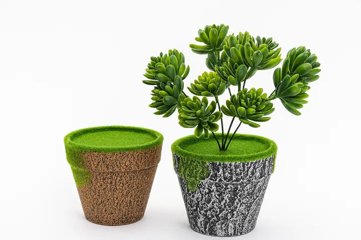 Maceta con musgo (14 cm)