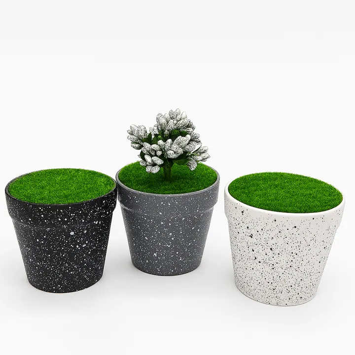 Maceta con pasto (8,5 cm)