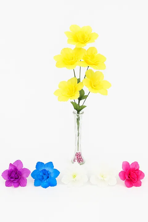 Ramo Flor Campestre (variante compacta) x5 – 28cm