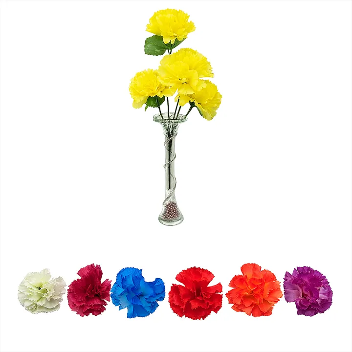 Ramo Clavel (Pompón) x5 – 28cm