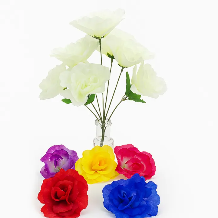 Rosa x7 flores gigante (60cm)