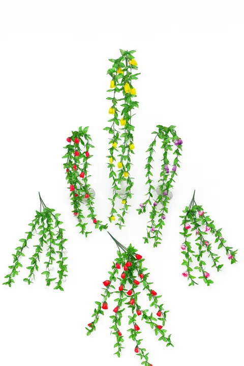 Colgante con flor (90 cm)